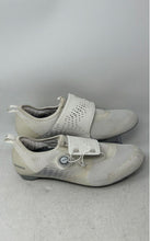 Load image into Gallery viewer, Shimano Womens SH-IC500 White Round Toe Low Top Cycling Shoes Size 8.5