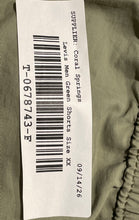 Load image into Gallery viewer, Levi's Mens Green Flat Front Slash Pocket Drawstring XX Chino Shorts Size Large