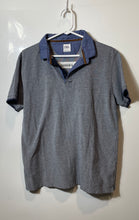 Load image into Gallery viewer, Zara Mens Blue Short Sleeve Collared Regular Fit Golf Polo Shirt Size XL