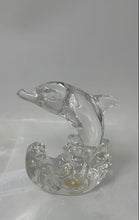 Load image into Gallery viewer, Vintage Princess House 24 Percent Lead Crystal Rocking Dolphin Figurine