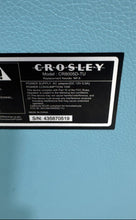 Load image into Gallery viewer, Crosley Cruiser Deluxe CR8005D-TU Blue 3-Speed Bluetooth Turntable Not Tested