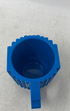 Load image into Gallery viewer, Lego Blue BPA-Free Plastic Build-On Brick Building Block Toy Coffee Mug