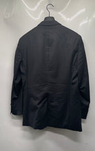 Load image into Gallery viewer, Hugo Boss Mens Black Long Sleeve Notch Lapel Two-Button Blazer Size 38