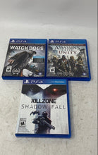 Load image into Gallery viewer, Lot Of 3 Pcs Assorted PlayStation 4 Mixed Variety Video Games Not Tested