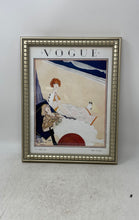Load image into Gallery viewer, Vogue Magazine Cover Of Two Women Scene Decorative Framed Art Print