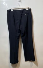 Load image into Gallery viewer, Calvin Klein Womens Blue Flat Front Pockets Straight Leg Dress Pants Size 8