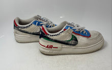Load image into Gallery viewer, Nike Womens Air Force 1 Low Shadow DZ5193-100 Multicolor Sneakers Shoes Size 10