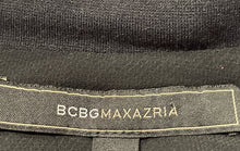 Load image into Gallery viewer, BCBGMAXAZRIA Womens Black Long Sleeve Stand-Up Collar Bomber Jacket Size M