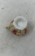 Load image into Gallery viewer, Antique Multicolor Engraved Porcelain Tableware Scroll Handle Lidded Sugar Bowl