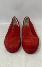 Load image into Gallery viewer, Del Toro Mens Red Suede Slip-On Round Toe Low Top Casual Sneaker Shoes Size 10