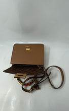 Load image into Gallery viewer, Aldo Womens Light Brown Leather Inner Pocket Shoulder Strap Satchel Handbag