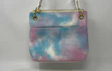 Load image into Gallery viewer, Juicy Couture Womens Multicolor Tie Dye Print Adjustable Strap Crossbody Handbag