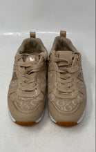 Load image into Gallery viewer, Guess Womens Light Brown Signature Low Top Lace-Up Sneaker Shoes Size N/A