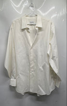 Load image into Gallery viewer, Calvin Klein Mens White Collared Long Sleeve Dress Shirt Size 18 1/2