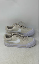 Load image into Gallery viewer, Nike Womens Court Legacy Lift DM7590-111 Tan White Lace-Up Sneaker Shoes Size 9