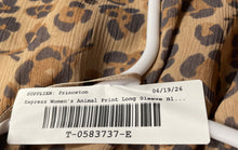 Load image into Gallery viewer, Express Womens Multicolor Leopard Print Off The Shoulder Blouse Top Size XL