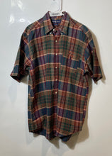 Load image into Gallery viewer, Ralph Lauren Mens Blaire Multicolor Plaid Printed Cotton Button-Up Shirt Size M
