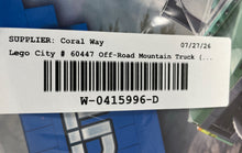Load image into Gallery viewer, Lego City #60447 Off-Road Mountain Truck 221 Pcs Building Toy Set Factory Sealed