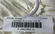 Load image into Gallery viewer, Zara Womens White Sleeveless Ruched Ruffle Short Length Mini Dress Size XS