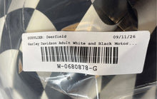 Load image into Gallery viewer, Harley-Davidson Unisex Adults Black White Check Motorcycle Helmet Size XS