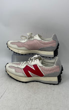 Load image into Gallery viewer, New Balance Mens 327 MS327OR White Red Round Toe Lace-Up Sneaker Shoes Size 10D