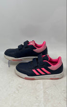 Load image into Gallery viewer, Adidas Girls Tensaur Sport 2.0 CF ID2308 Navy Blue & Pink Sneaker Shoes Size 2.5