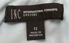 Load image into Gallery viewer, INC International Concepts Womens Multicolor Floral Pleated Maxi Dress Size 12