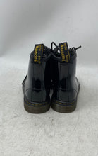 Load image into Gallery viewer, Dr.Martens Kids Black Lace-Up Round Toe Ankle Combat Boots Size 9