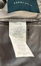 Load image into Gallery viewer, Perry Ellis Mens Gray Long Sleeve Notch Lapel Stretch Two-Button Blazer Size 42R