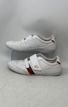 Load image into Gallery viewer, Lacoste Mens Misano Strap 0120 1 CMA White Leather Sneaker Shoes Size 12
