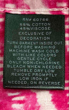 Load image into Gallery viewer, Lauren Ralph Lauren Womens Pink White Chevron 3/4 Sleeve Button-Up Shirt Size S