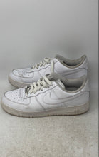 Load image into Gallery viewer, Nike Mens Air Force 1 07 CW2288-111 White Leather Low Top Sneakers Shoes Size 12