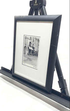 Load image into Gallery viewer, Vintage Connie Begg Framed Signed Black White Paris Coffee Photograph Painting