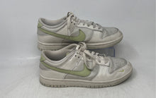 Load image into Gallery viewer, Nike Womens Dunk Low White Green Low Top Lace-Up Sneaker Shoes Size 8