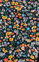 Load image into Gallery viewer, Zara Womens Voluminous Multicolor Floral Puff Sleeve Cropped Blouse Top Size M