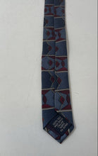 Load image into Gallery viewer, Pierre Cardin Mens Blue Printed Adjustable Pointed Tie