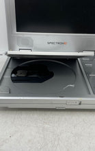 Load image into Gallery viewer, Spectroniq Model PDV-808 Silver Portable Widescreen DVD Player In Case Untested