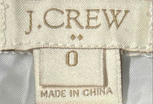 Load image into Gallery viewer, J.Crew Womens Blue White Gold Striped Back Zip Straight & Pencil Skirt Size 0