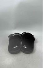 Load image into Gallery viewer, Under Armour Mens Ignite 6 3022711-003 Black Slip-On Slide Sandals Size 8