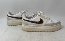 Load image into Gallery viewer, Nike Mens Court Vision Alta White Animal Print Sneakers Shoes Size 10