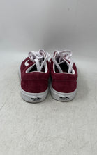 Load image into Gallery viewer, Vans Unisex Old Skool 751505 White Red Lace-Up Sneaker Shoes Size M 6.5 W 8