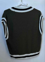 Load image into Gallery viewer, Mango Womens Green Sleeveless Knitted V-Neck Pullover Vest Size XS
