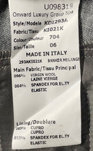 Load image into Gallery viewer, Michael Kors Womens Gray Pockets Flat Front Straight Leg Dress Pants Size 6