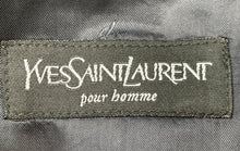 Load image into Gallery viewer, Authentic Yves Saint Laurent Mens Black Three-Button Blazer Pit To Pit 20''