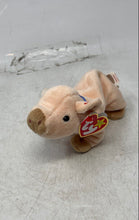 Load image into Gallery viewer, Set Of 2 Pieces Ty Green & Pink Beanie Baby Pig And Bear Plush Toys With Tags