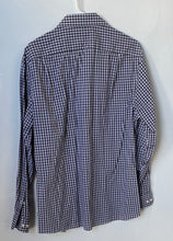 Load image into Gallery viewer, Tommy Hilfiger Mens Black Purple Collared Long Sleeve Button-Up Shirt Size L