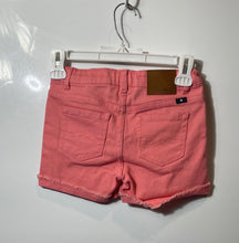 Load image into Gallery viewer, Lucky Brand Girls Riley Pink Denim Cuffed Raw Hem Cut-Off Shorts Size 8