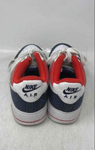 Load image into Gallery viewer, Nike Boys Air Force 1 LV8 DJ5180-100 White Orange Leather Sneakers Shoes Size 6Y