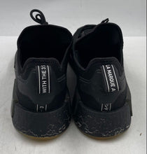 Load image into Gallery viewer, Authentic Adidas Mens NMD_R1 GZ7920 Black Lace-Up Sneaker Shoes Sz 11.5 Damaged