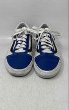 Load image into Gallery viewer, Vans Mens Old Skool 500714 Blue White Low Top Lace-Up Sneaker Shoes Size 5